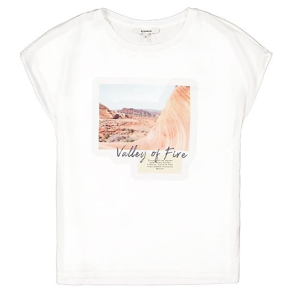Garcia T-shirt Kurzarm T-shirt XS Off White günstig online kaufen