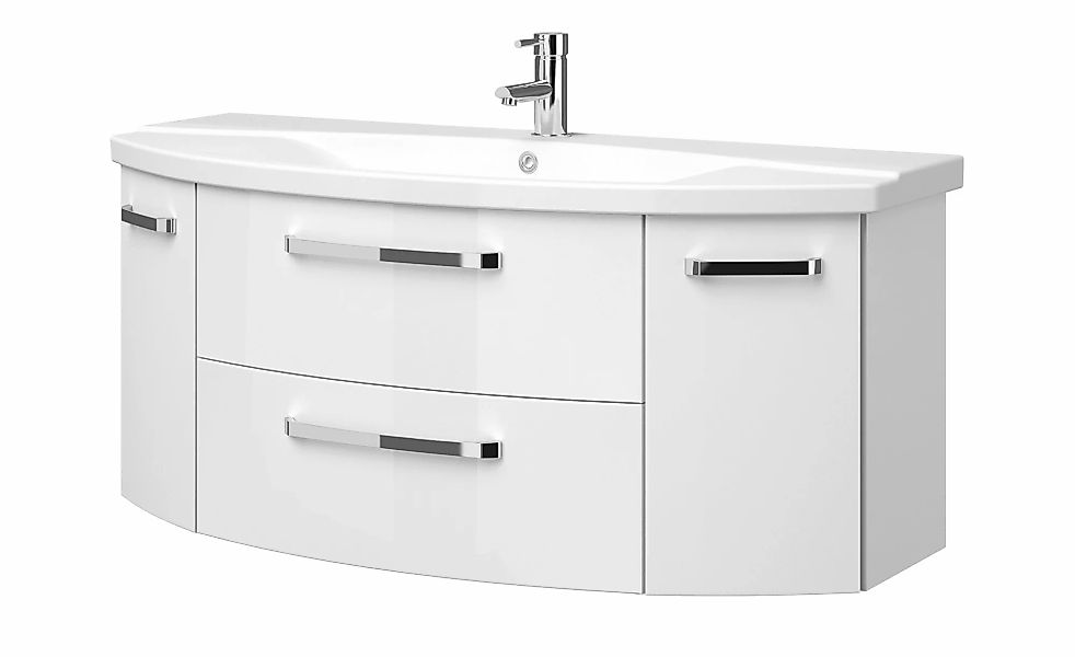 calmoquick Waschtischkombination  Veri ¦ weiß ¦ Maße (cm): B: 120,5 H: 53,7 günstig online kaufen