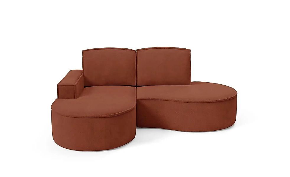 Ecksofa  Flow ¦ rot ¦ Maße (cm): B: 210 H: 88 Polstermöbel > Sofas > Ecksof günstig online kaufen
