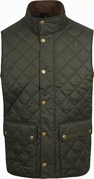 Barbour New Lowerdale Gilet Sage Grün  - Größe L günstig online kaufen