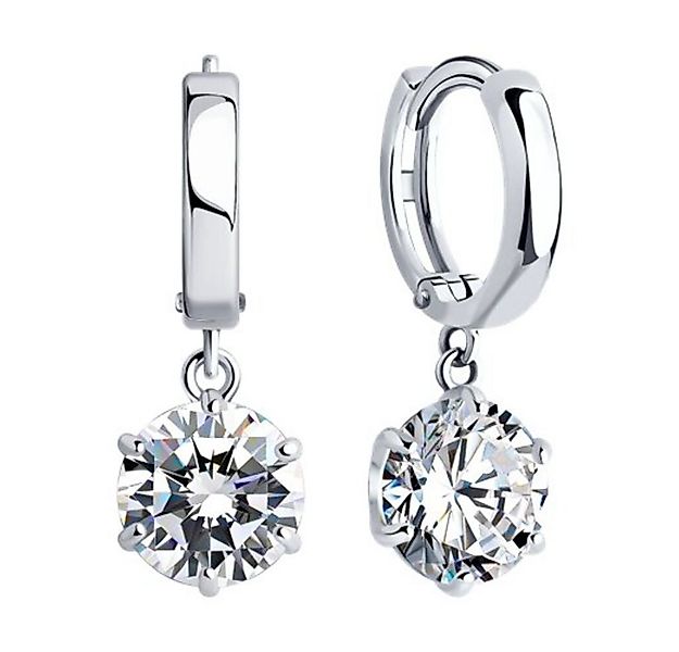 Secretforyou Creolen-Set Ohrringe Kreolen 925 Silber Zirkonia Steine Echtsc günstig online kaufen