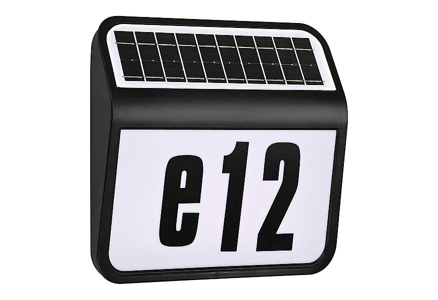 FIVMEN Hausnummer Hausnummernleuchte Beleuchtete Solar mit LED Beleuchtung, günstig online kaufen