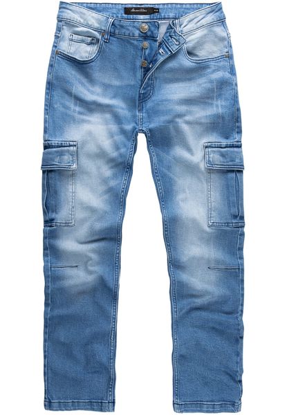 Amaci&Sons Straight-Jeans MIAMI Regular Slim Cargo günstig online kaufen
