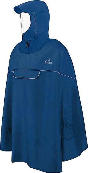 normani Regenponcho Regenponcho Sohra Wasserdichter Fahrradponcho mit Kapuz günstig online kaufen