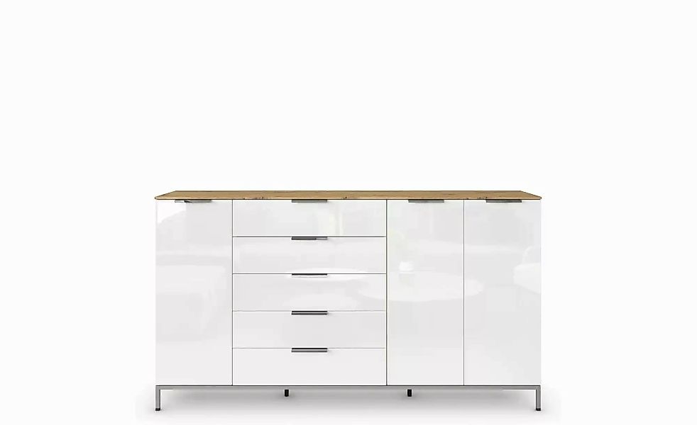 Highboard ¦ holzfarben ¦ Maße (cm): B: 199 H: 111 Kommoden & Sideboards > H günstig online kaufen