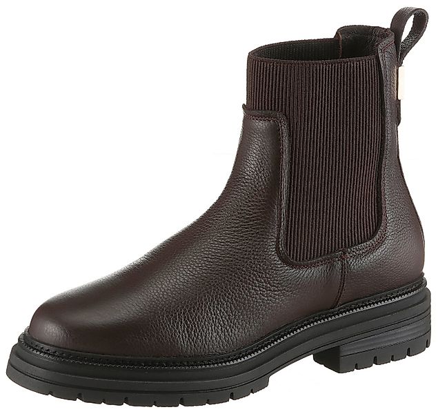 Tommy Hilfiger TH PLAQUE PEBBLE CHELSEA WARM Winterboots, Chelseaboots, Sch günstig online kaufen