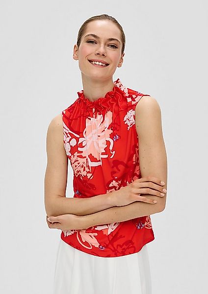 s.Oliver Muskelshirt T-Shirt Jerseybluse ohne Ärmel günstig online kaufen