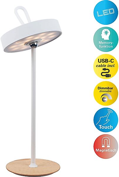 my home LED Tischleuchte Charmont mit günstig online kaufen