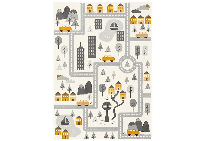 Pergamon Kinderteppich Kinder Straßenteppich Passion Kids, Rechteckig, Höhe günstig online kaufen