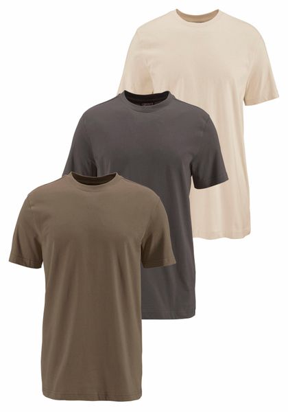 Man's World T-Shirt neue Farben! (3er-Pack) günstig online kaufen