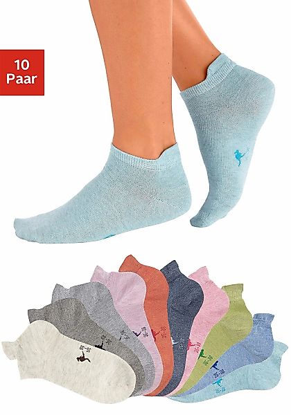 KangaROOS Sneakersocken (Packung, 10-Paar) mit verlängertem günstig online kaufen