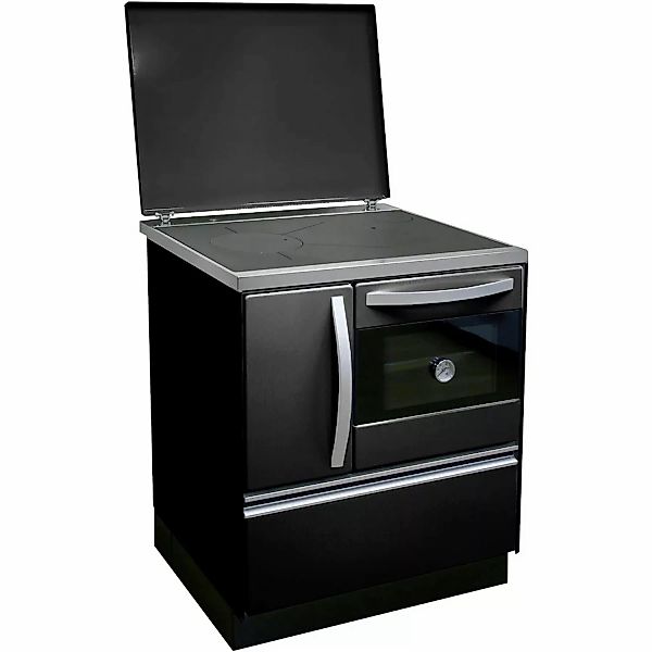 Firefix Küchenofen Isar Stahl Schwarz 8,1 kW günstig online kaufen