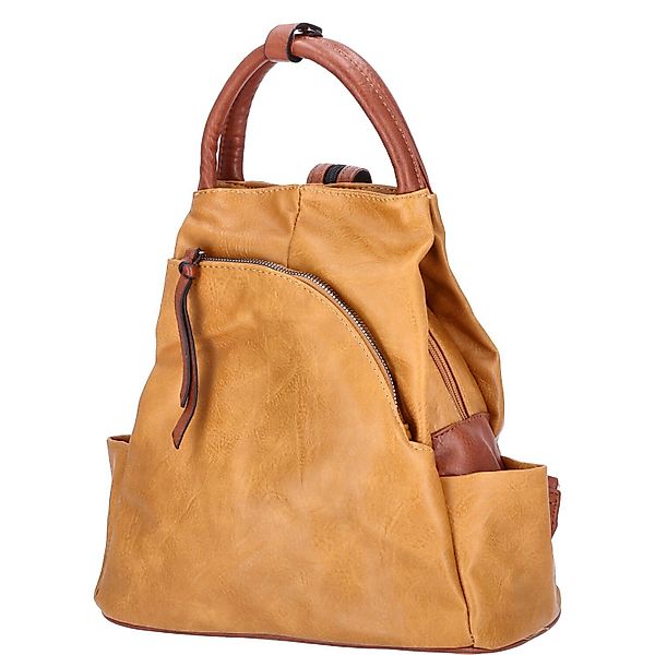 Antonio Freizeitrucksack Antonio Damen Rucksack gelb günstig online kaufen
