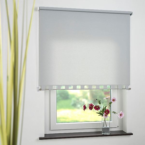 Seitenzugrollo, Liedeco, Lichtschutz, mit Bohren, verschraubt, günstig online kaufen