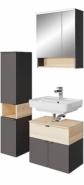 Saphir Badmöbel-Set »Quickset 394« Komplett-Set, 3 Stk. tlg. günstig online kaufen