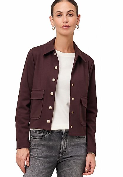 Zero Jackenblazer "zero Damen Twill-Blazer mit Klappentaschen", Knopfleiste günstig online kaufen