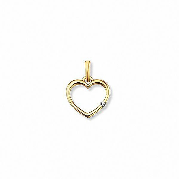 ONE ELEMENT Kettenanhänger 0.01 ct Diamant günstig online kaufen