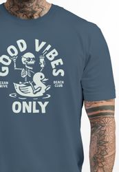Neverless Print-Shirt Herren T-Shirt Printshirt Spruch günstig online kaufen