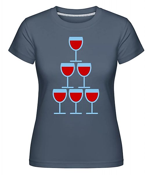 Wine Glasses Icon · Shirtinator Frauen T-Shirt günstig online kaufen