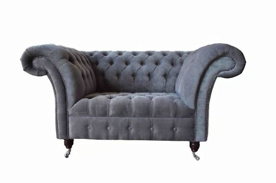 JVmoebel Sofa Chesterfield Sofa 1.5 Sitzer Couch Polster Design Sofas Sitz günstig online kaufen