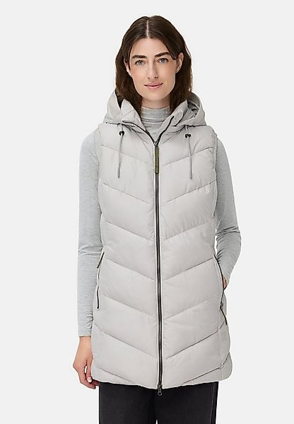 camel active Steppweste Weste mit abnehmbarer Kapuze ärmellos Abnehmbare Ka günstig online kaufen