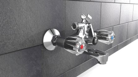 Schütte Wannenarmatur Savino Mischbatterie Badewanne, Wasserhahn günstig online kaufen