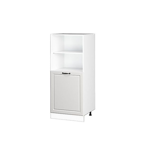 Vicco Herdumbauschrank R-Line Herdschrank Weiß Landhaus/Weiß 60 cm günstig online kaufen
