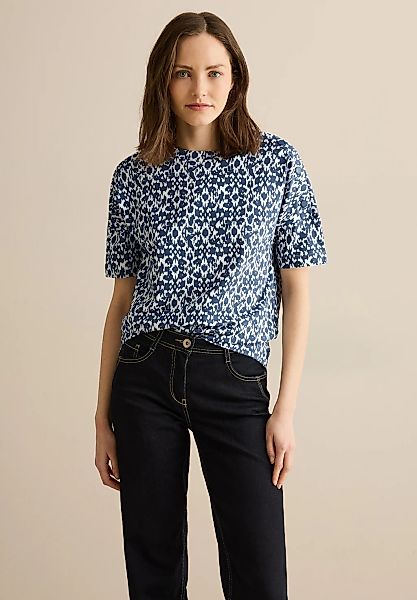 Cecil Print-Shirt, mit Minimal Muster günstig online kaufen