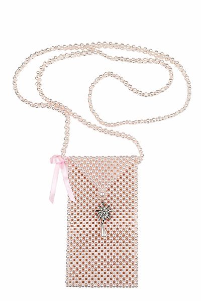 Allgäu Rebell Umhängetasche "Alpenperle" aus hunderten Perlen, mit Edelweiß günstig online kaufen