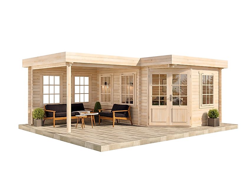 Alpholz Gartenhaus Holz 5-Eck Pepe, BxT: günstig online kaufen
