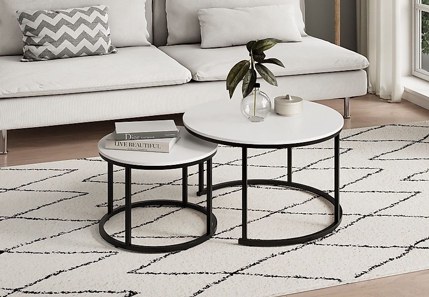 Home Collective Couchtisch 2er Set aus günstig online kaufen