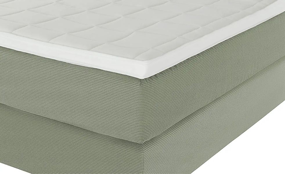 Jette Home Boxspringbett  Jette Flex ¦ grün ¦ Maße (cm): B: 205 H: 120,5 Be günstig online kaufen