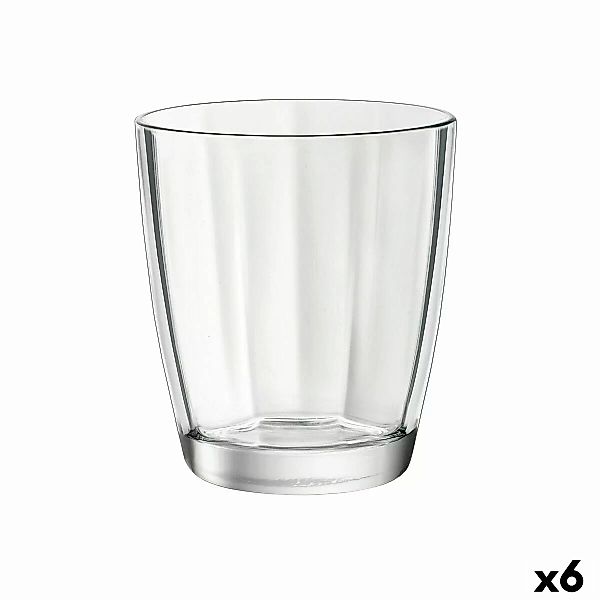 Becher Bormioli Rocco Pulsar Durchsichtig Glas (390 Ml) (6 Stück) günstig online kaufen