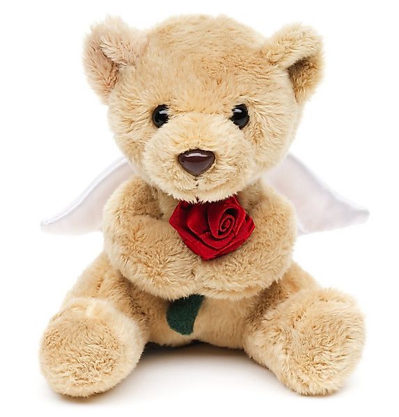 Uni-Toys Kuscheltier Schutzengel-Teddybär - versch. Varianten - 13 cm (Höhe günstig online kaufen