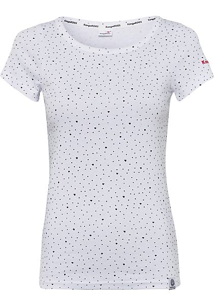 KangaROOS T-Shirt im Allover- oder mit Front-Druck günstig online kaufen