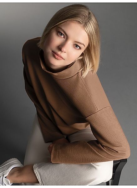 Trigema Sweatshirt TRIGEMA Sweatshirt mit Stehkragen günstig online kaufen