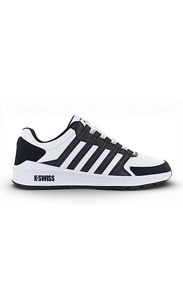 K-Swiss Vista Trainer Leder weiss/schwarz Herren Sneaker günstig online kaufen