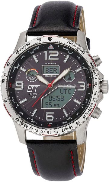 ETT Funkchronograph Professional World Timer EGT-11573-21L, günstig online kaufen