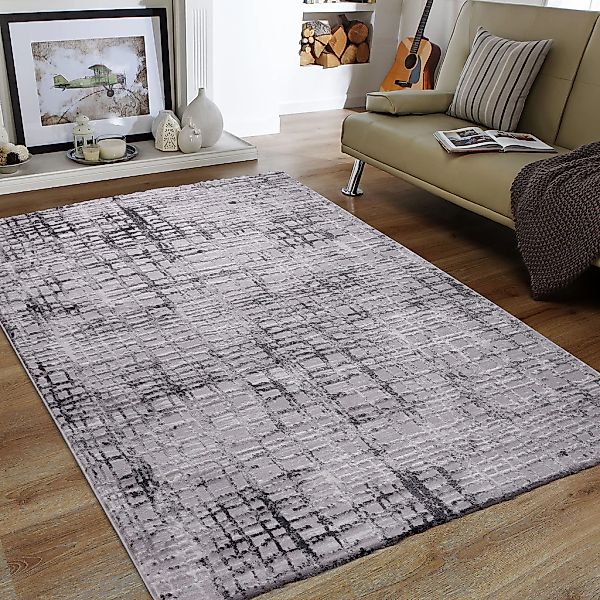 Sanat Teppich "Evra 7010" rechteckig 22 mm Höhe Kurzflorteppich mit Hoch Ti günstig online kaufen