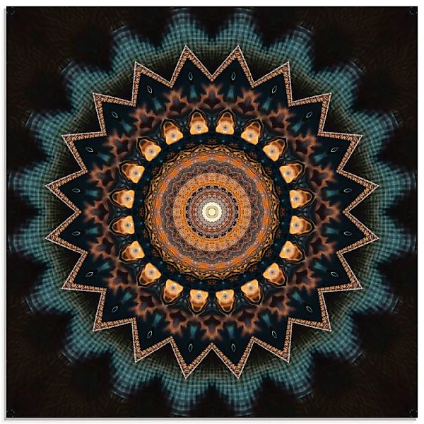 Artland Glasbild "Mandala kosmisches Bewusstsein", Muster, (1 St.) günstig online kaufen