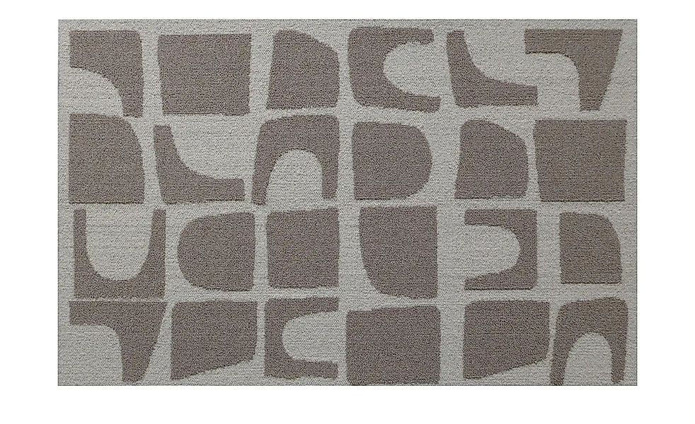 como Webteppich  Mellow ¦ braun ¦ Synthetische Fasern ¦ Maße (cm): B: 80 Te günstig online kaufen