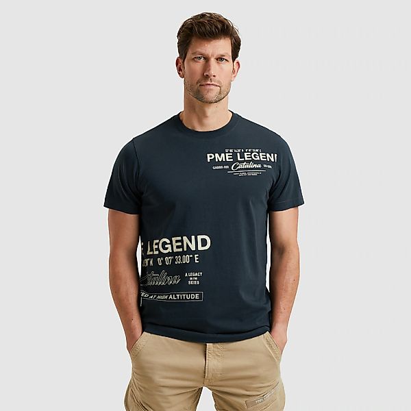 PME LEGEND T-Shirt, mit Logo Print günstig online kaufen