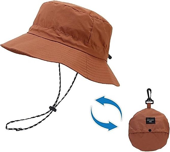 Blusmart Fischerhut Wasserdichter Bucket Hat Wanderhut (Faltbarer, UV-gesch günstig online kaufen