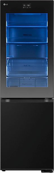 LG Kühl-/Gefrierkombination InstaView "GBG7190CEV" 186 cm hoch 59,5 cm brei günstig online kaufen