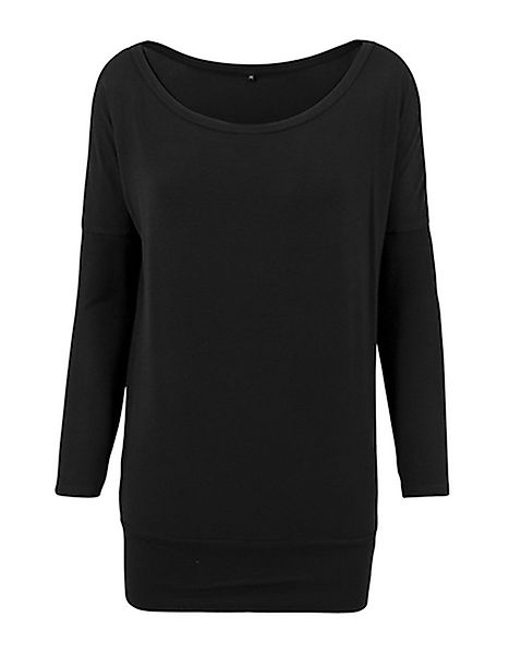 Build Your Brand Langarmshirt Ladies´ Viscose günstig online kaufen