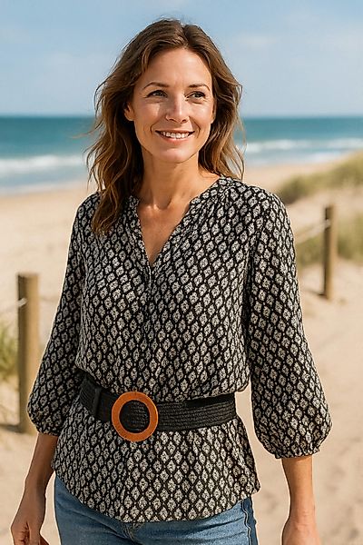 Ella Jonte Flechtgürtel sommerlicher Boho Stretchgürtel in Bastoptik 80-95 günstig online kaufen