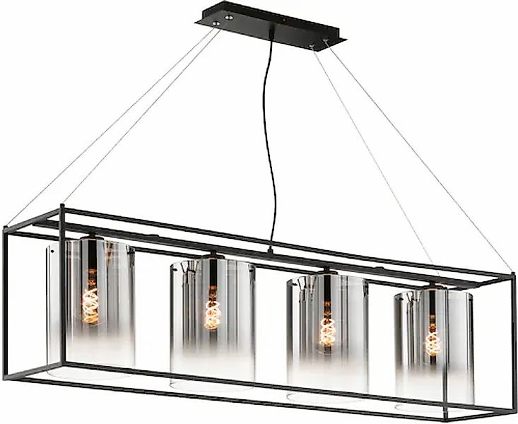FISCHER & HONSEL Pendelleuchte »Samu«, 4 flammig, Leuchtmittel E27   ohne L günstig online kaufen