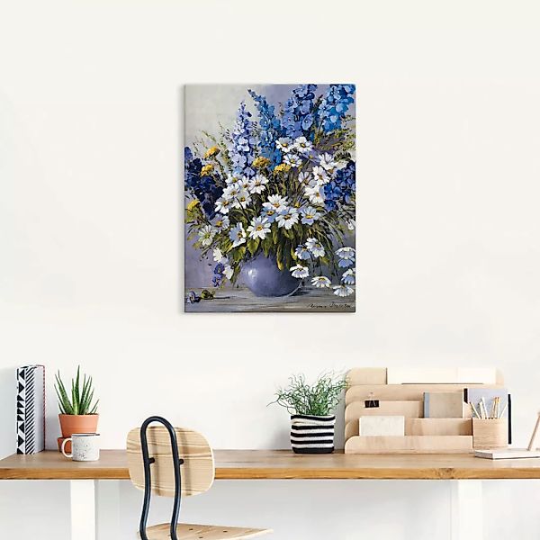 Artland Wandbild »Rittersporn«, Blumen, (1 St.), als Leinwandbild, Poster i günstig online kaufen