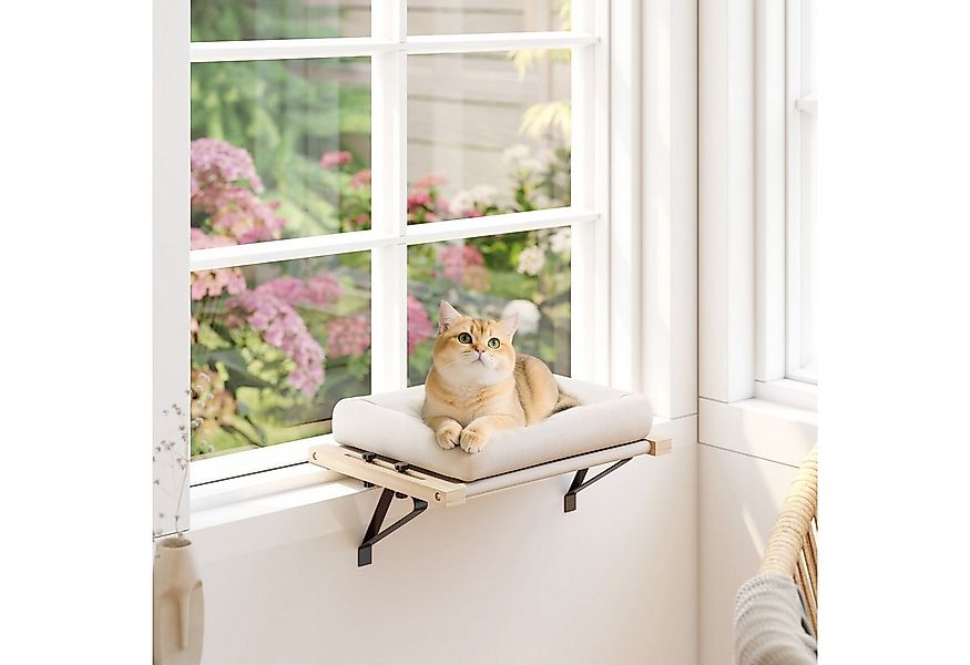 PawHut Tierbett 50x36cm Katzenhängematte mit verstellbarer Halterung, Polye günstig online kaufen