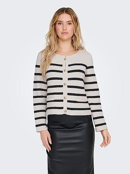 ONLY Strickjacke ONLLAURA LIFE LS O-NECK günstig online kaufen